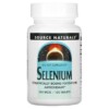 Thực phẩm chức năng Source Naturals Selenium 200 mcg 120 Tablets 021078008118