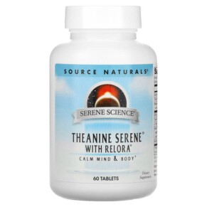 Thực phẩm chức năng Source Naturals Serene Science Theanine Serene with Relora 60 Tablets 021078017721