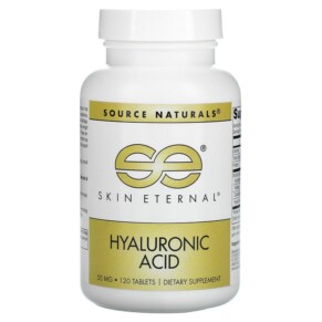 Thực phẩm chức năng Source Naturals Skin Eternal Hyaluronic Acid 50 mg 120 Tablets 021078016267