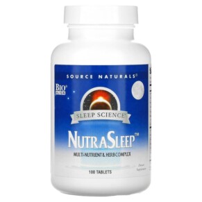 Thực phẩm chức năng Source Naturals Sleep Science NutraSleep 100 Tablets 021078007500
