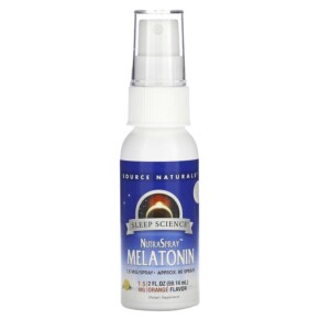 Thực phẩm chức năng Source Naturals Sleep Science NutraSpray Melatonin Orange 1.5 mg 2 fl oz (59.14 ml) 021078003281