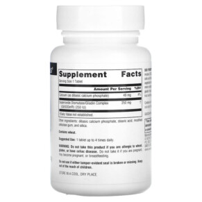 Thành phần vi chất của Source Naturals SOD Power 250 mg 60 Tablets 021078018735