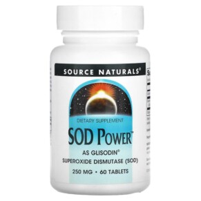 Thực phẩm chức năng Source Naturals SOD Power 250 mg 60 Tablets 021078018735