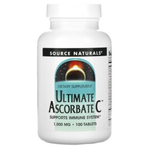Thực phẩm chức năng Source Naturals Ultimate Ascorbate C 1.000 mg 100 Tablets 021078008323
