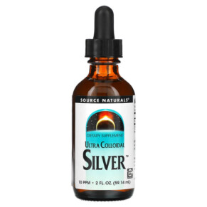 Thực phẩm chức năng Source Naturals Ultra Colloidal Silver 10 PPM 2 fl oz (59.14 ml) 021078002208