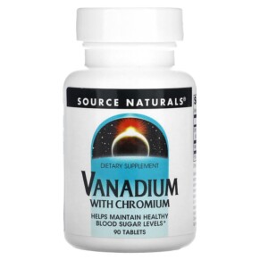 Thực phẩm chức năng Source Naturals Vanadium with Chromium 90 Tablets 021078018353