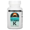 Thực phẩm chức năng Source Naturals Vitamin K 500 mcg 200 Tablets 021078014508