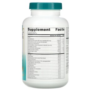 Thành phần vi chất của Source Naturals Wellness Formula Advanced Daily Immune Support 240 Capsules 021078019626