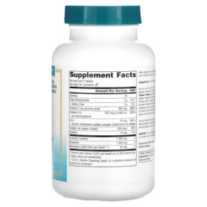 Thành phần vi chất của Source Naturals Wellness N-A-Cetin 90 Tablets 021078029281