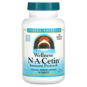 Thực phẩm chức năng Source Naturals Wellness N-A-Cetin 90 Tablets 021078029281