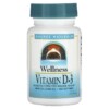 Source Naturals Wellness Vitamin D-3 50 mcg (2.000 IU) 200 Softgels 4 Thực phẩm chức năng Source Naturals Wellness Vitamin D-3 50 mcg (2.000 IU) 200 Softgels 021078023739