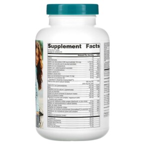 Thành phần vi chất của Source Naturals Women's Life Force Multiple No Iron 180 Tablets 021078019534