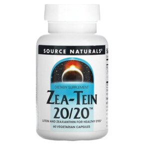 Thực phẩm chức năng Source Naturals Zea-Tein 20/20 60 Vegetarian Capsules 021078026471