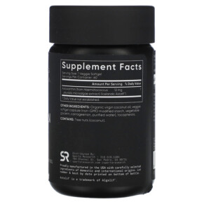 Thành phần vi chất của Sports Research Astaxanthin 12 mg 60 Veggie Softgels 023249004554