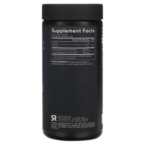 Thành phần vi chất của Sports Research CLA 1250 Max Strength 1.250 mg 180 Softgels 023249010524