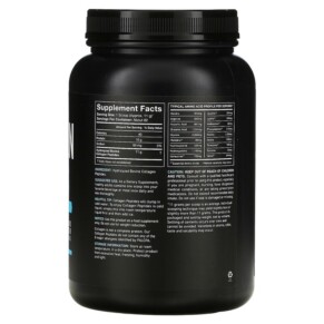 Thành phần vi chất của Sports Research Collagen Peptides Hydrolyzed Type I & III Collagen Unflavored 32 oz (907 g) 023249011781