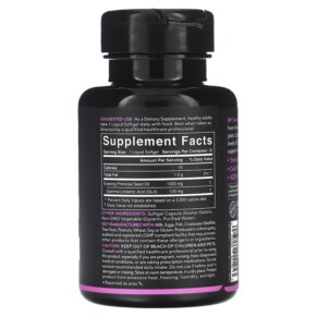 Thành phần vi chất của Sports Research Evening Primrose 1.300 mg 30 Softgels 023249011453