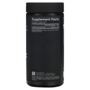 Thành phần vi chất của Sports Research High Potency Vitamin C 1.000 mg 240 Veggie Capsules 023249090021