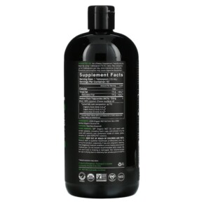 Thành phần vi chất của Sports Research MCT Oil Unflavored 32 fl oz (946 ml) 023249010272