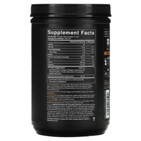 Thành phần vi chất của Sports Research Multi Collagen Complex Chocolate 1.03 lb (465 g) 023249013068