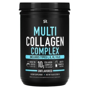 Thực phẩm chức năng Sports Research Multi Collagen Complex Unflavored 10.65 oz (302 g) 023249013075