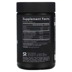 Thành phần vi chất của Sports Research Quercetin 120 Softgels 023249091509