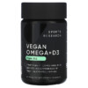 Thực phẩm chức năng Sports Research Vegan Omega + D3 60 Veggie Softgels 023249091585