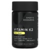Thực phẩm chức năng Sports Research Vitamin K2 Plant-Based 100 mcg 60 Veggie Softgels 023249004394