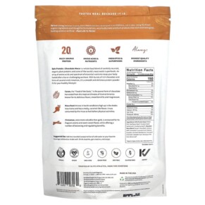 Thành phần vi chất của Sprout Living Epic Protein Organic Plant Protein + Superfoods Chocolate Maca 1 lb (456 g) 852457007060