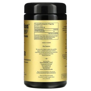 Thành phần vi chất của Sun Potion Yin Power 7.1 oz (200 g) 850001146272