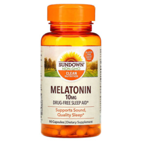 Thực phẩm chức năng Sundown Naturals Melatonin 10 mg 90 Capsules 030768194840