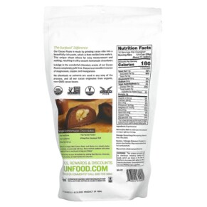 Thành phần vi chất của Sunfood Organic Cacao Paste 1 lb (454 g) 803813030901