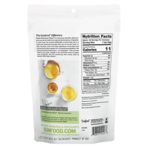 Sunfood Organic Golden Milk Super Blend Powder 6 oz (168 g) 3 Thành phần vi chất của Sunfood Organic Golden Milk Super Blend Powder 6 oz (168 g) 803813101168