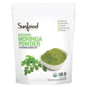 Thực phẩm chức năng Sunfood Organic Moringa Powder 8 oz (227 g) 803813101052