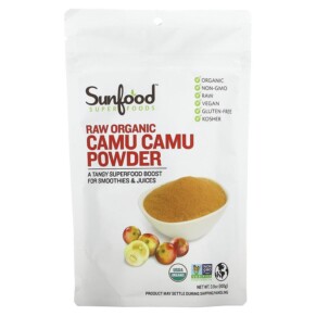 Thực phẩm chức năng Sunfood Raw Organic Camu Camu Powder 3.5 oz (100 g) 803813200731
