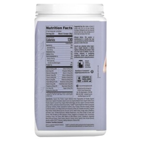 Thành phần vi chất của Sunwarrior Lean Superfood Shake Chocolate 1.59 lb (720 g) 814784027623