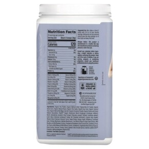 Thành phần vi chất của Sunwarrior Lean Superfood Shake Snickerdoodle 1.59 lb (720 g) 814784027647