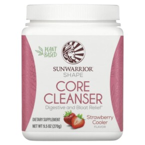Thực phẩm chức năng Sunwarrior Shape Core Cleanser Strawberry Cooler 9.5 oz (270 g) 810100920203