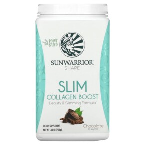 Thực phẩm chức năng Sunwarrior Shape Slim Collagen Boost Chocolate 1.65 lb (750 g) 810100920234