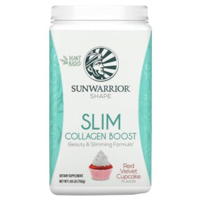 Thực phẩm chức năng Sunwarrior Shape Slim Collagen Boost Red Velvet Cupcake 1.65 lb (750 g) 810100920241