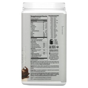 Thành phần vi chất của Sunwarrior Sport Organic Active Protein Chocolate 2.2 lb (1 kg) 814784029825