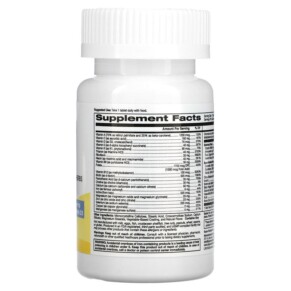 Thành phần vi chất của Super Nutrition SimplyOne Men’s Multivitamin + Supporting Herbs 30 Tablets 033739002144