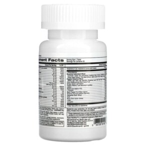 Thành phần vi chất của Super Nutrition SimplyOne Women’s 50+ Triple Power Multivitamins 30 Tablets 033739001994