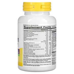 Thành phần vi chất của Super Nutrition SimplyOne Women’s 50+ Triple Power Multivitamins Iron Free 90 Tablets 033739002281