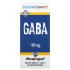 Thực phẩm chức năng Superior Source GABA 100 mg 100 MicroLingual Instant Dissolve Tablets 076635909001