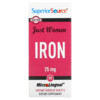 Thực phẩm chức năng Superior Source Just Women Iron 25 mg 90 MicroLingual Instant Dissolve Tablets 076635920808