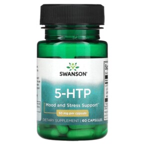 Thực phẩm chức năng Swanson 5-HTP 50 mg 60 Capsules 087614112367