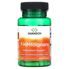 Thực phẩm chức năng Swanson 7-HMRlignans 60 Capsules 087614023342
