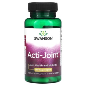Thực phẩm chức năng Swanson Acti-Joint 860 mg 60 Capsules 087614026633
