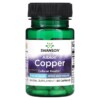 Thực phẩm chức năng Swanson Albion Copper 2 mg 60 Capsules 087614024684